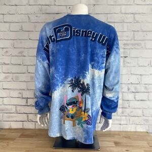 Disney Shirt Adult XL T-Shirt Spirit Jersey Disney World Stitch Tie Dye Aloha